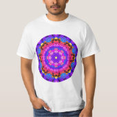 Circle Colorful Mosaic Design T - Shirt (Vorderseite)