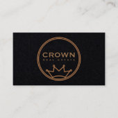 Circle Crown Logo Visitenkarte (Vorderseite)
