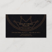 Circle Crown Logo Visitenkarte (Rückseite)