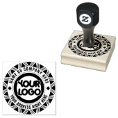 Circle Custom Business Logo Gummistempel (Stempel)