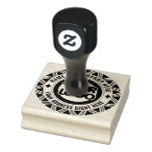 Circle Custom Business Logo Gummistempel (Stempel)