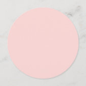 CIRCLE DANK IHNEN KARTE Hochzeit oder Probe Abende (Rückseite)