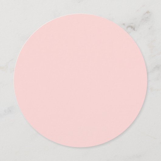 CIRCLE DANK IHNEN KARTE Hochzeit oder Probe Abende (Rückseite)