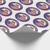 circle Design, Geschenkpapier (Ecke)