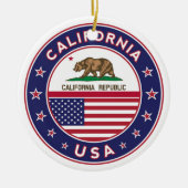 circle Design, Keramik Ornament (Vorne)