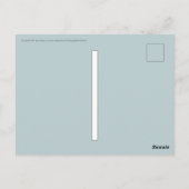 Circle Doodle Postkarte (Rückseite)