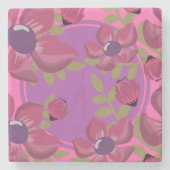 Circle Dot Florah Untersetzer (Vorderseite)