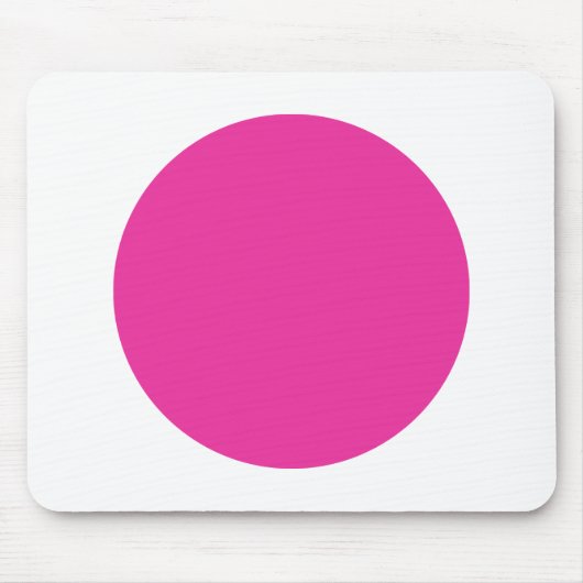Circle - DP Rose und weiß Mousepad (Vorne)
