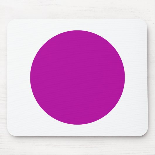 Circle - dp Violet und weiß Mousepad (Vorne)