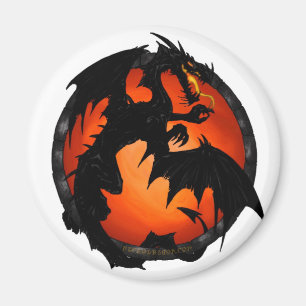 Circle Dragon Magnet