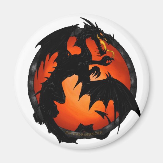 Circle Dragon Magnet (Vorne)