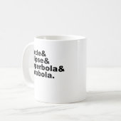 Circle Ellipse Hyperbola Parabola | Conic Sections Kaffeetasse (Vorderseite Links)