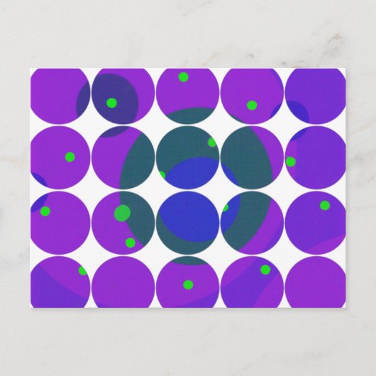 Circle Foto Postkarte (Vorderseite)