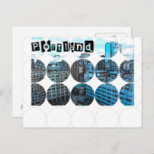 Circle Foto Postkarte (Vorne/Hinten)