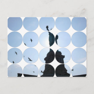 Circle Foto Postkarte