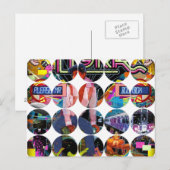 Circle Foto Postkarte (Vorne/Hinten)