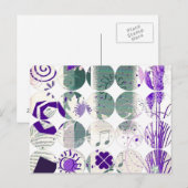 Circle Foto Postkarte (Vorne/Hinten)