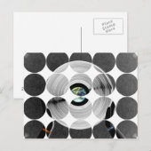 Circle Foto Postkarte (Vorne/Hinten)