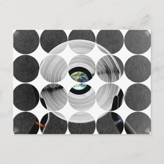 Circle Foto Postkarte (Vorderseite)