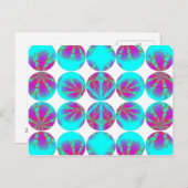 Circle Foto Postkarte (Vorne/Hinten)