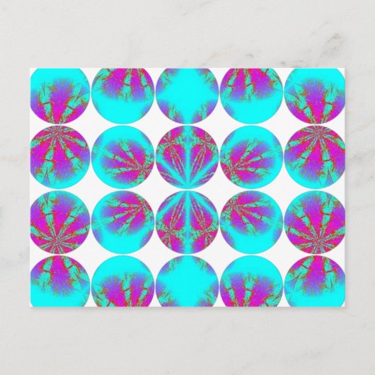 Circle Foto Postkarte (Vorderseite)