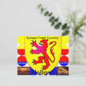 Circle Foto Postkarte - Hülle  (Stehend Vorderseite)