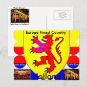 Circle Foto Postkarte - Hülle  (Vorne/Hinten)