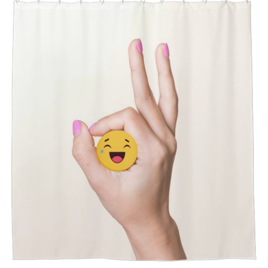 Circle Game Ok Got Duschvorhang (Vorderseite)