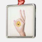Circle Game Ok Got Ornament Aus Metall (Links)