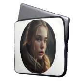 Circle girl laptopschutzhülle (Vorderseite Links)