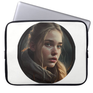 Circle girl laptopschutzhülle