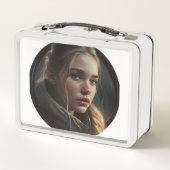 Circle girl metall brotdose (Rückseite)