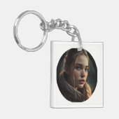 Circle girl schlüsselanhänger (Vorderseite links)