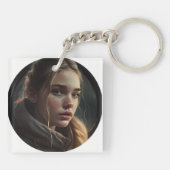 Circle girl schlüsselanhänger (Rückseite)