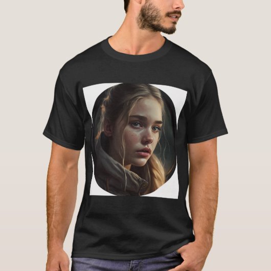 Circle girl T-Shirt (Vorderseite)