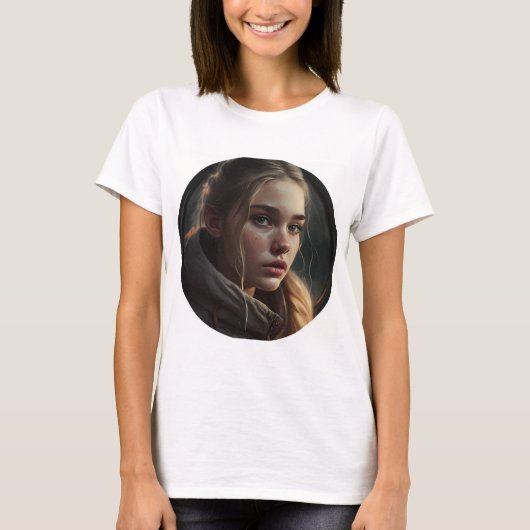Circle girl T-Shirt (Vorderseite)