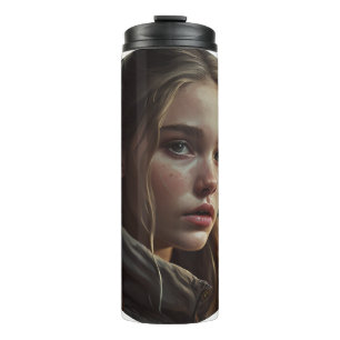 Circle girl thermosbecher