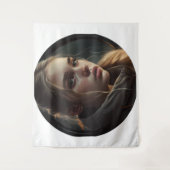 Circle girl wandteppich (Vorderseite)