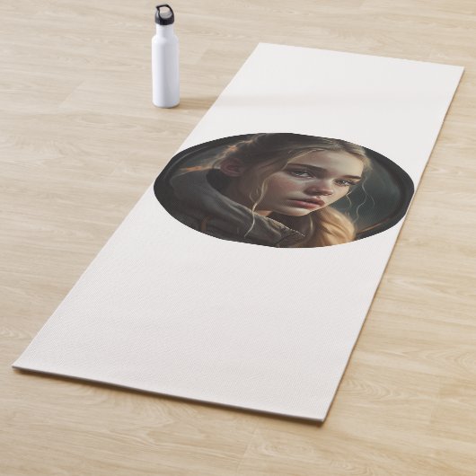 Circle girl yogamatte (Beispiel)