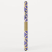 Circle Gold Lila Muster Case-Mate iPhone Hülle (Hinten/Rechts)