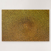 Circle Gold Texture Jigsaw Puzzle (Horizontal)