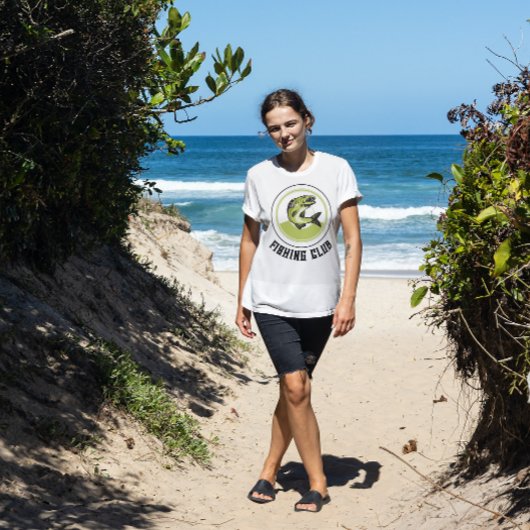 Circle Green Fishing Club T - Shirt
