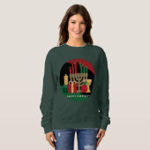 circle Happy Kwanzaa Sweatshirt (Vorne ganz)