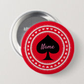Circle Herz Black Spade Thunder_Cove Button (Vorne & Hinten)