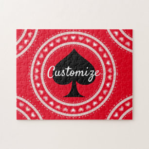 Circle Herz Black Spade Thunder_Cove Puzzle