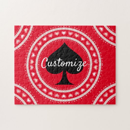 Circle Herz Black Spade Thunder_Cove Puzzle (Horizontal)