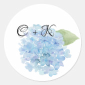 Circle Hydrangea Sticker (Vorderseite)