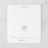 Circle Ich bin die hebräische Platzkarte meines Ge (Außenseite Aufgefaltet)