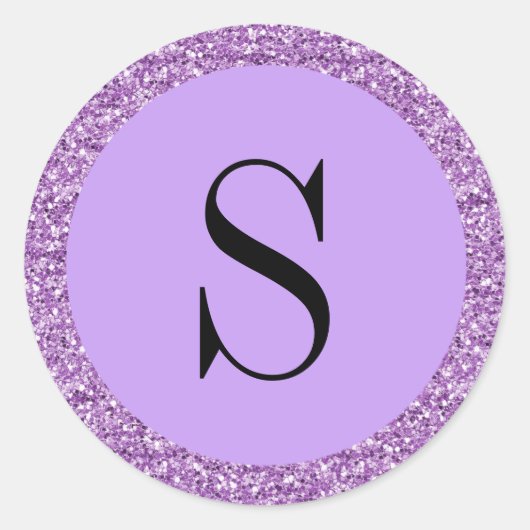 Circle Initial Sticker (Vorderseite)