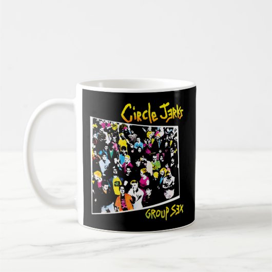 Circle Jerks - Offizielle Ware - Kaffeetasse (Links)